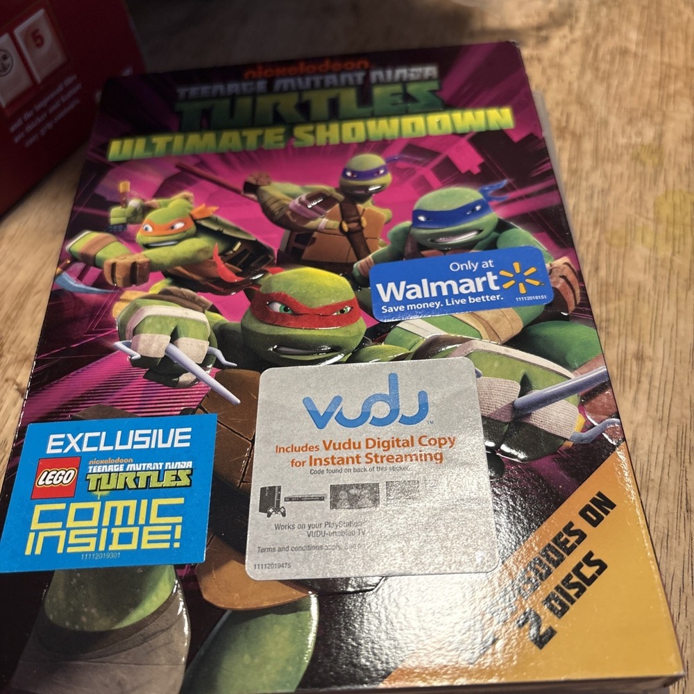 Teenage Mutant Ninja Turtles Ultimate Showdown DVD 2-Disc Set 12 Episodes NEW